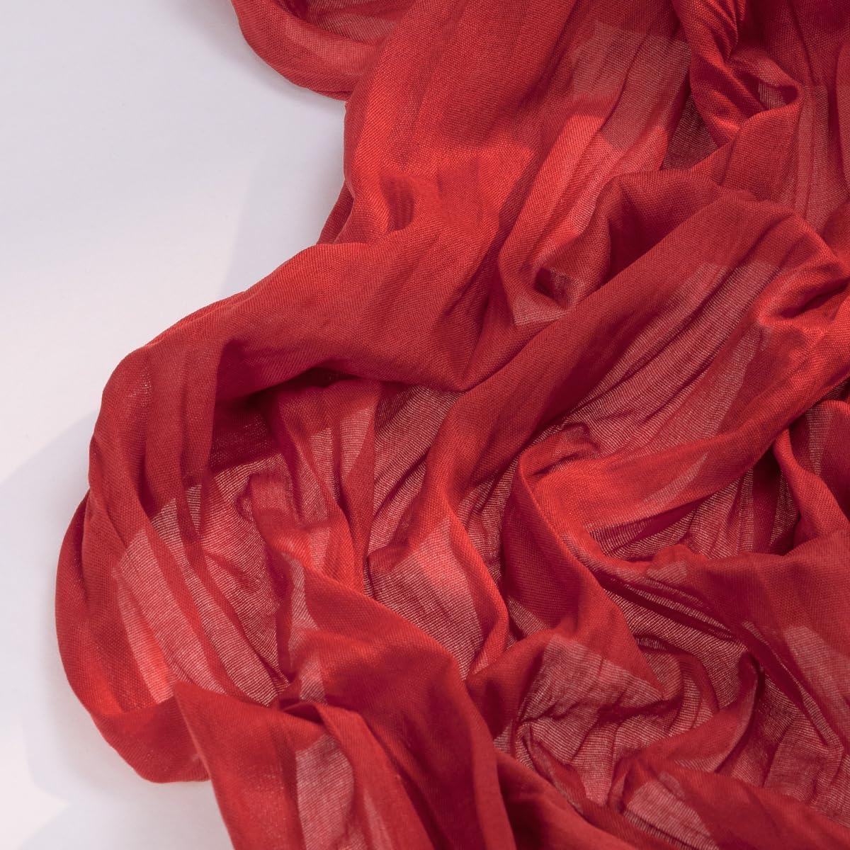 Red Cheesecloth Table Runner 6 Pack Fall Table Runners Boho Gauze 120 Inches Red Cheese Cloth Fall Table Decorations for Thanksgiving Weddings Bridal Baby Shower Candlelight Dinner Party