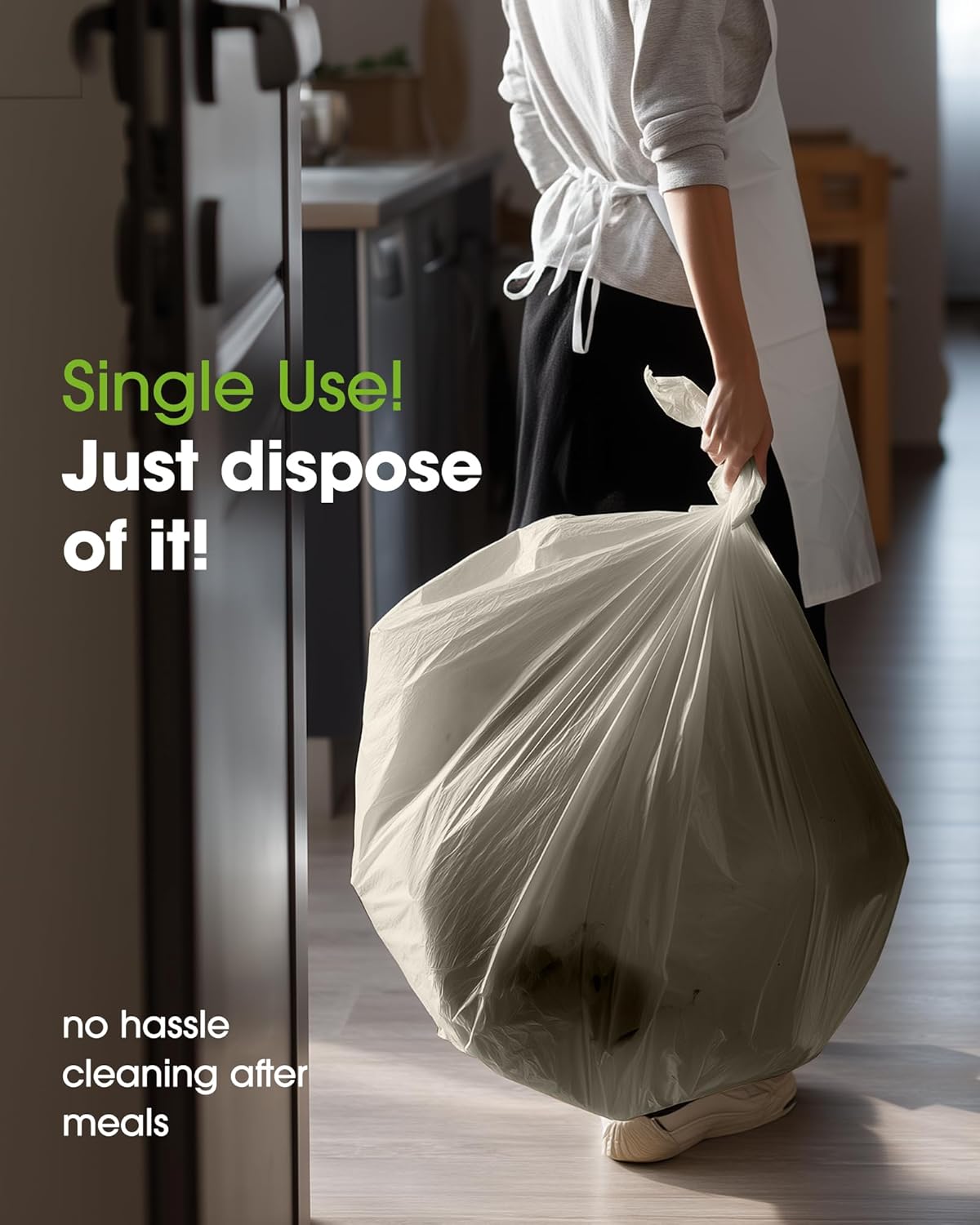 Pureegg Plastic Table Cloth Disposable 10 Pack, 54 x 108 Inch Table Cloths, Party, Wedding, Thanksgiving Decorations, Fall Tablecloths, Rectangle, Beige Plastic Cover, Leakproof & Sturdy, Cream, Ivory