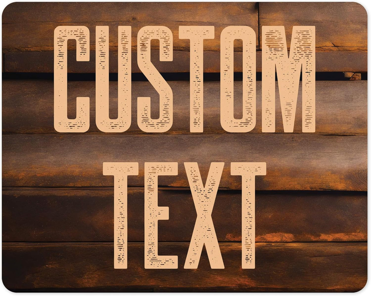 Custom Sign, Custom Street Sign, 11 Font Colors, 13 Font Styles, 4 Hole Options, 22 Sizes, 24x30 Inches, Rust Free DiBound, Fade Resistant, Made in USA by My Sign Center (Vintage Wood)