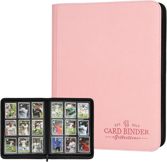 Trading Card Binder, Card Collection Binder Album Folder with 540 Side Loading Pockets, 9 Pocket Trading Card Album Folder for TGC,MTG, Baseball Cards, Yugioh
