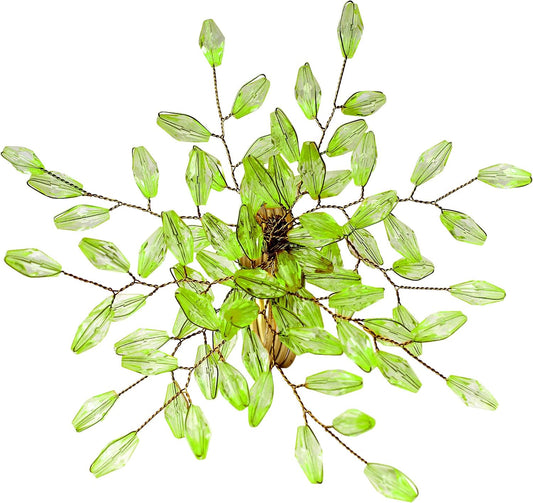 Napkin Rings Set of 6 for Dining Table Decoration Parties Everyday Metal Napkin Holder Leaf Green (Pack of 6)