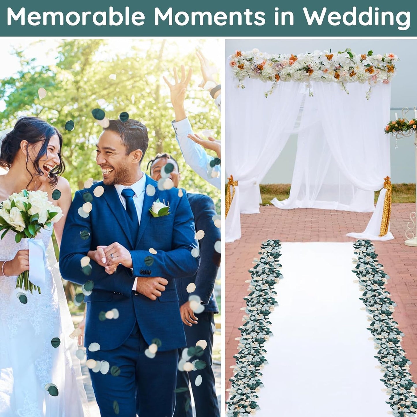 Suream 600PCS Silk Rose Petals, Mixed Color Artificial Flowers Petals, Artificial Rose Petals for Wedding Centerpiece Table Decorations, Fake Petals for Wedding Table Party Favors Decor