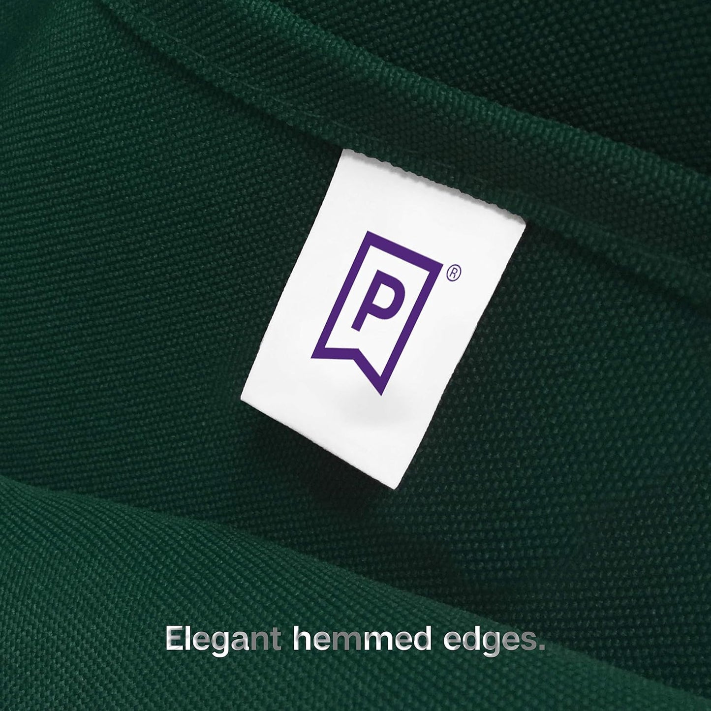 Gee Di Moda Rectangle Tablecloth - 70 x 120 Inch Hunter Green Table Cloth for 6 or 8 Foot Rectangle Table - Heavy Duty Washable Fabric - for Buffet Table, Holiday Party, Dinner, Wedding & Baby Shower