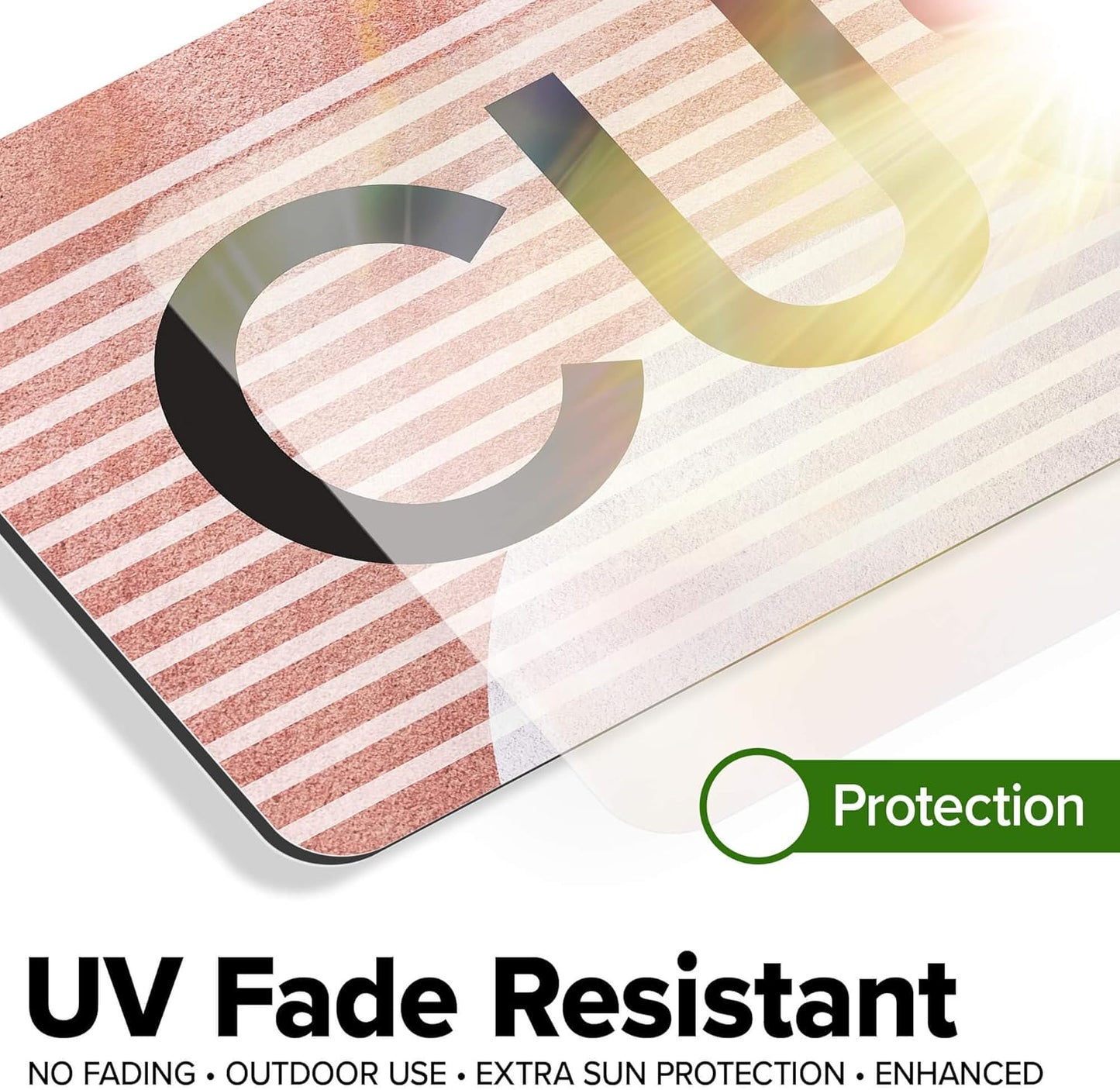 Custom Sign, Custom Street Sign, 11 Font Colors, 13 Font Styles, 4 Hole Options, 22 Sizes, 6x30 Inches, Rust Free DiBound, Fade Resistant, Made in USA by My Sign Center (Mid-Century Modern 1)