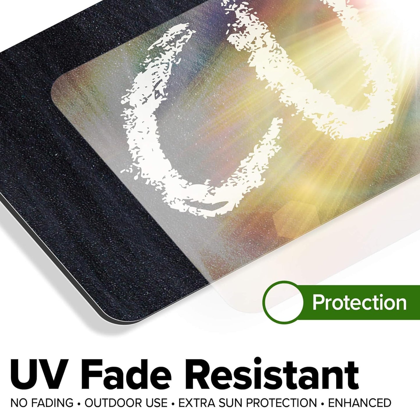 Custom Sign, Custom Street Sign, 11 Font Colors, 13 Font Styles, 4 Hole Options, 22 Sizes, 6x36 Inches, Rust Free DiBound, Fade Resistant, Made in USA by My Sign Center (Chalkboard Green)