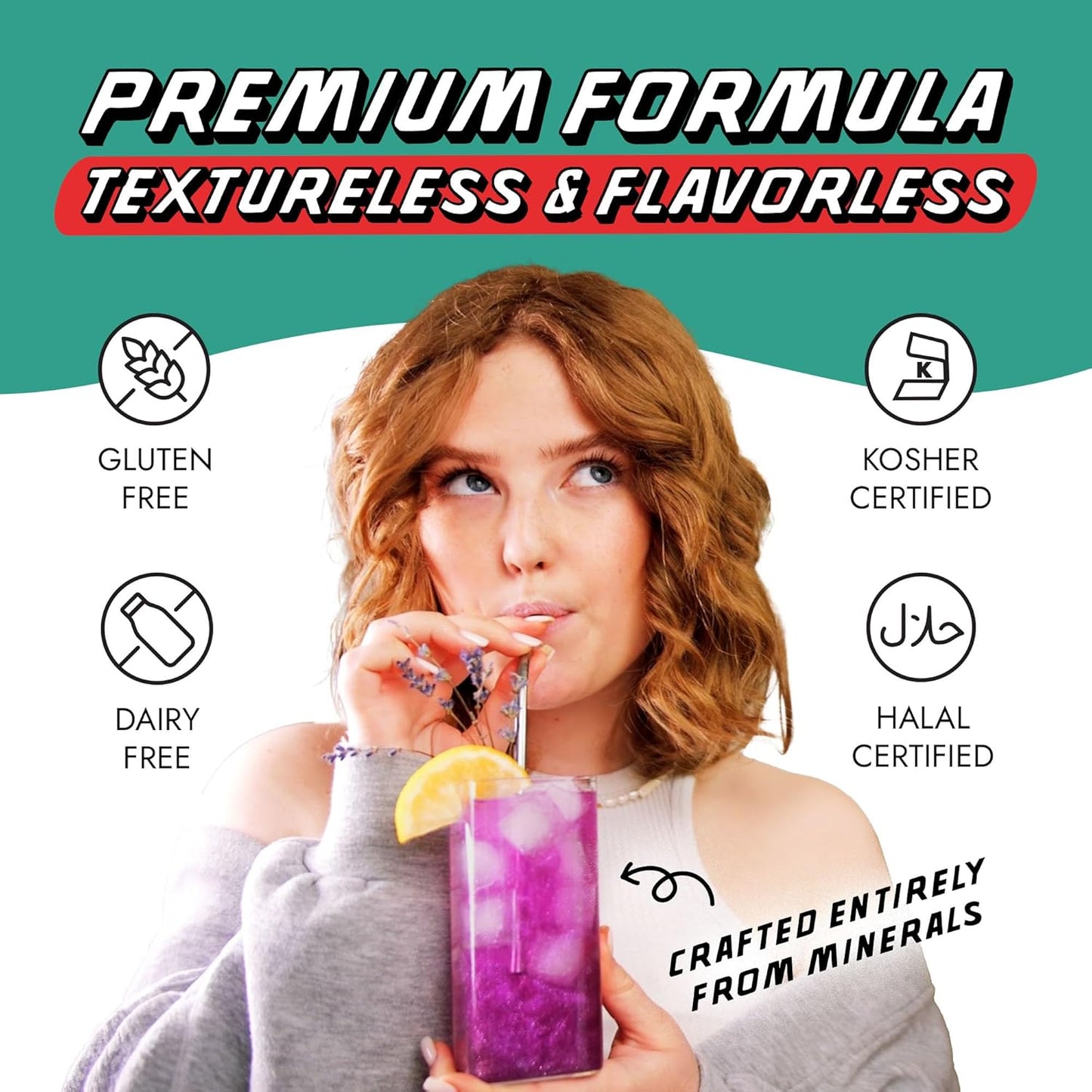 MONÉGASQUE Mint Green Edible Glitter for Drinks 10g – Edible Glitter for Cakes & Cocktails – Green Food Coloring Spray for Cake Decorations – Halloween Cocktail Drink Shimmer Powder – Cake Sprinkles