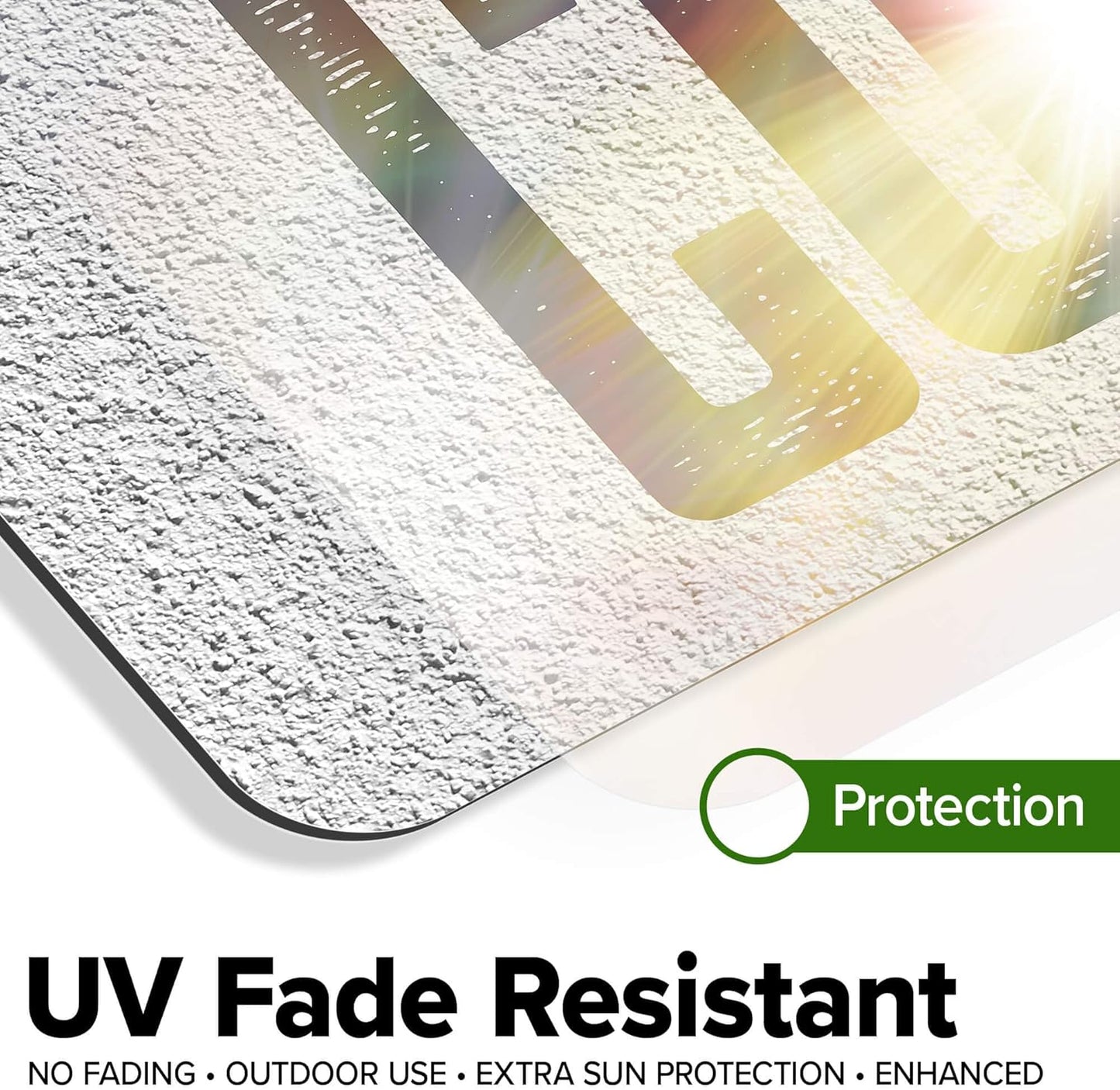 Custom Sign, Custom Street Sign, 11 Font Colors, 13 Font Styles, 4 Hole Options, 22 Sizes, 8x32 Inches, Rust Free DiBound, Fade Resistant, Made in USA by My Sign Center (Concrete)