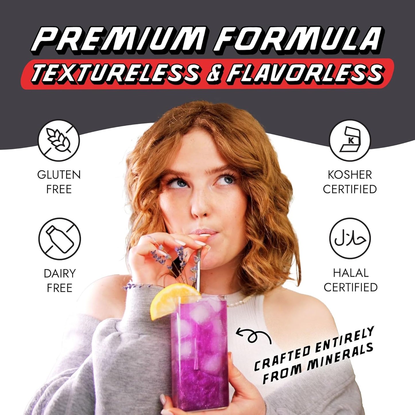 MONÉGASQUE Black Edible Glitter for Drinks 10g – Halloween Edible Glitter for Cakes & Cocktails – Cocktail & Drink Shimmer Dust – Cupcake Sprinkles Decorating Toppers & Cake Decorations Spray Sparkles