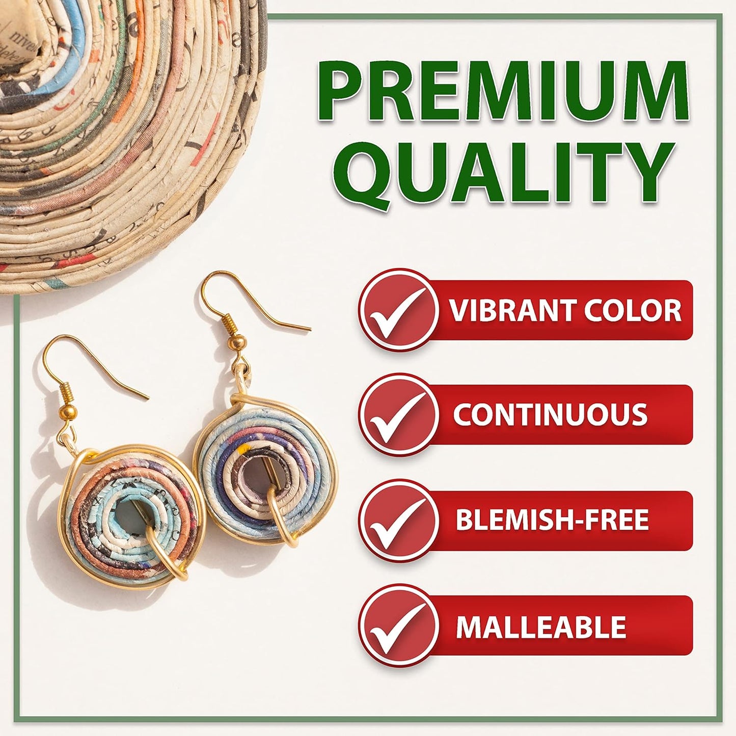 Mandala Crafts 13 Gauge Anodized Aluminum Craft Wire for Jewelry Making - 300 FT Colored Flexible Rose Gold Combo Wire - Bendable for Bonsai Armature Crafting Sculpting