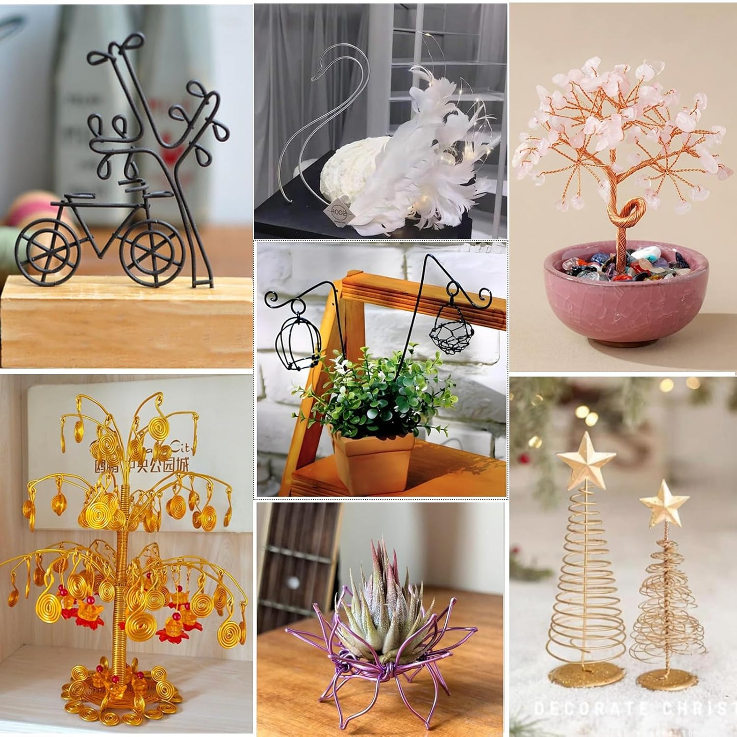 12 Gauge Pink Aluminum Craft Wire (105FT) - Anodized for Jewelry Making, Beading Floral, Plant Gardening, Sculpting & Modeling Craft Wire(Pink #13, 2mm)