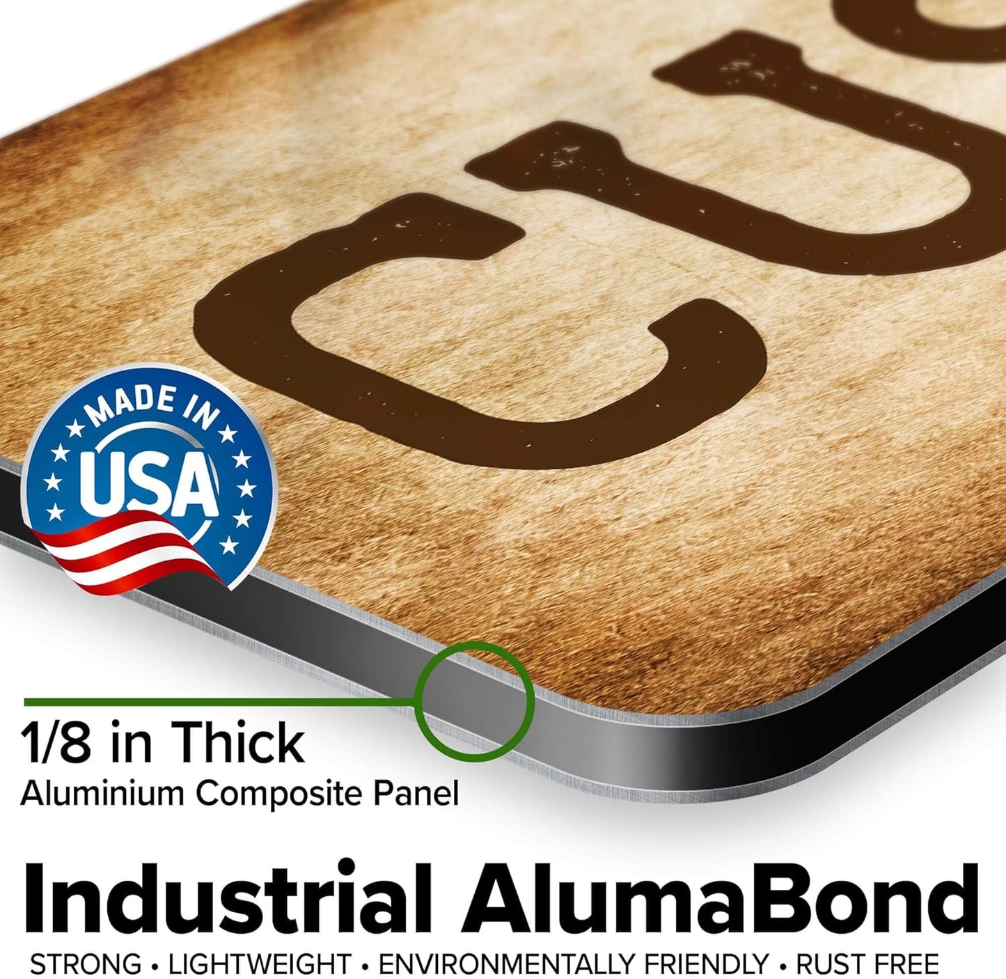 Custom Sign, Custom Street Sign, 11 Font Colors, 13 Font Styles, 4 Hole Options, 22 Sizes, 8x32 Inches, Rust Free DiBound, Fade Resistant, Made in USA by My Sign Center (Vintage)