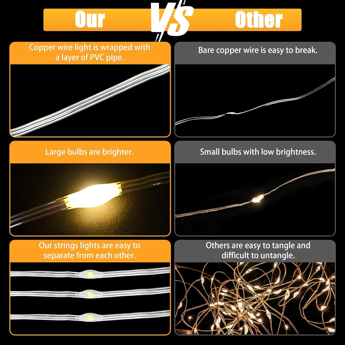 Fomcet Black Tulle Backdrop Curtains with Lights String 10FT X 8FT Sheer Curtain with Lights Tulle Curtains Backdrop for Wedding Birthday Party Baby Shower Photo Shoot (2 Panels 5x8FT)