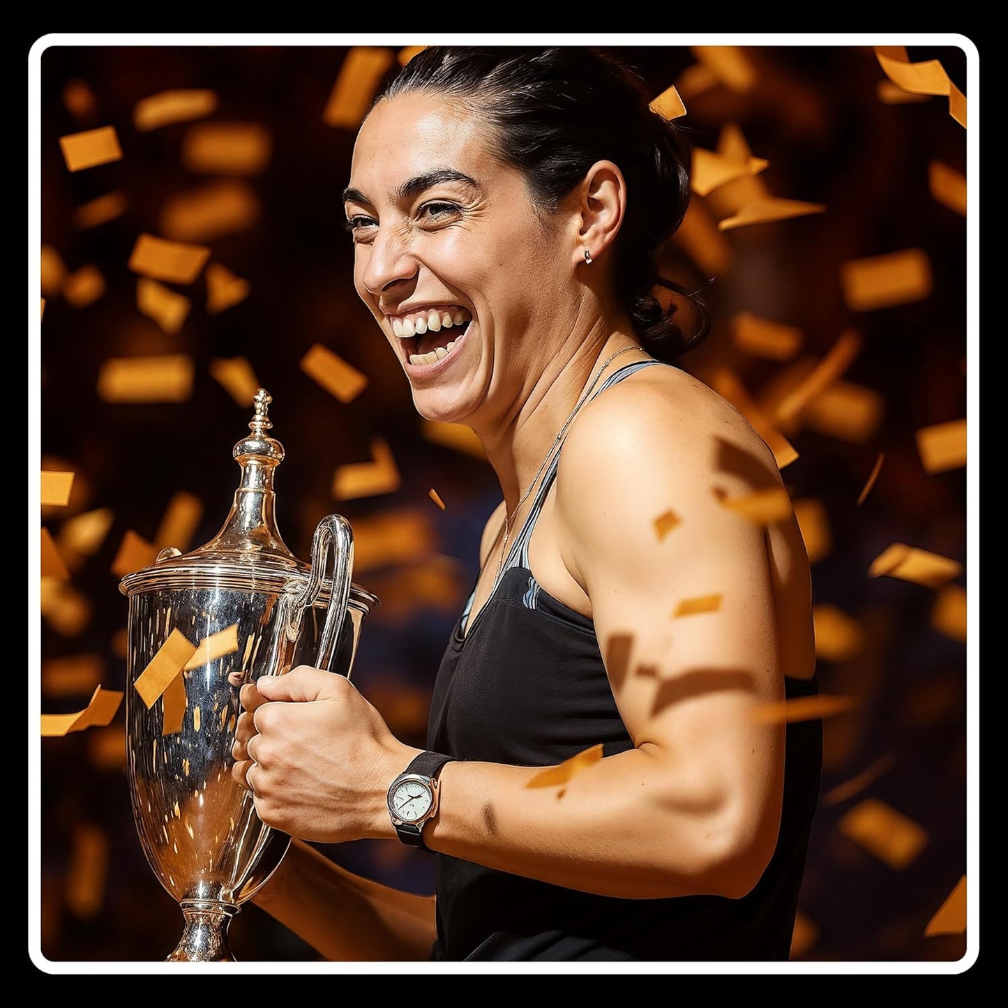 Orange Biodegradable Confetti – Rectangular Fluttering Tissue Paper Confetti for Cannon and Launcher use – Best for Gender Reveal, Parties, Concerts and Weddings - 20 lb, 320 oz