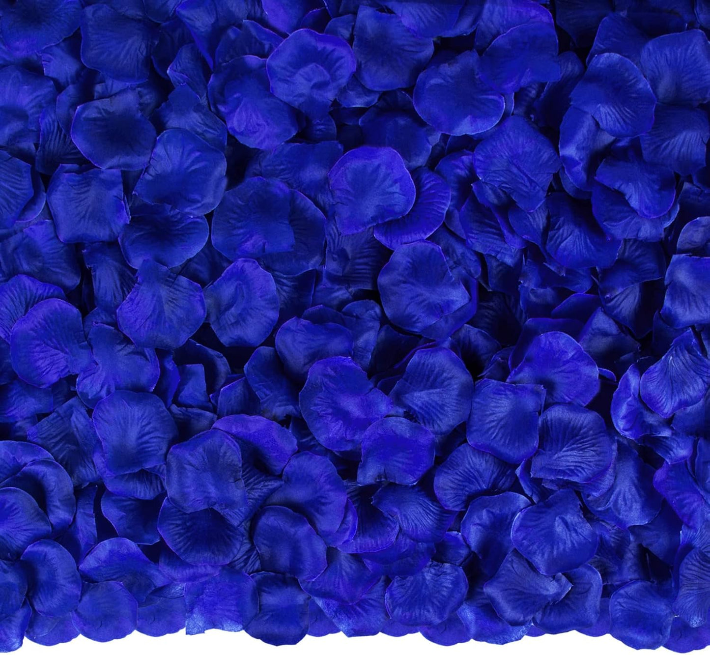 Ouddy Decor 3000 Pcs Rose Petals Artificial Flowers for Valentine's Wedding Decor Romantic Night Bridal Party Home Decorations, Blue