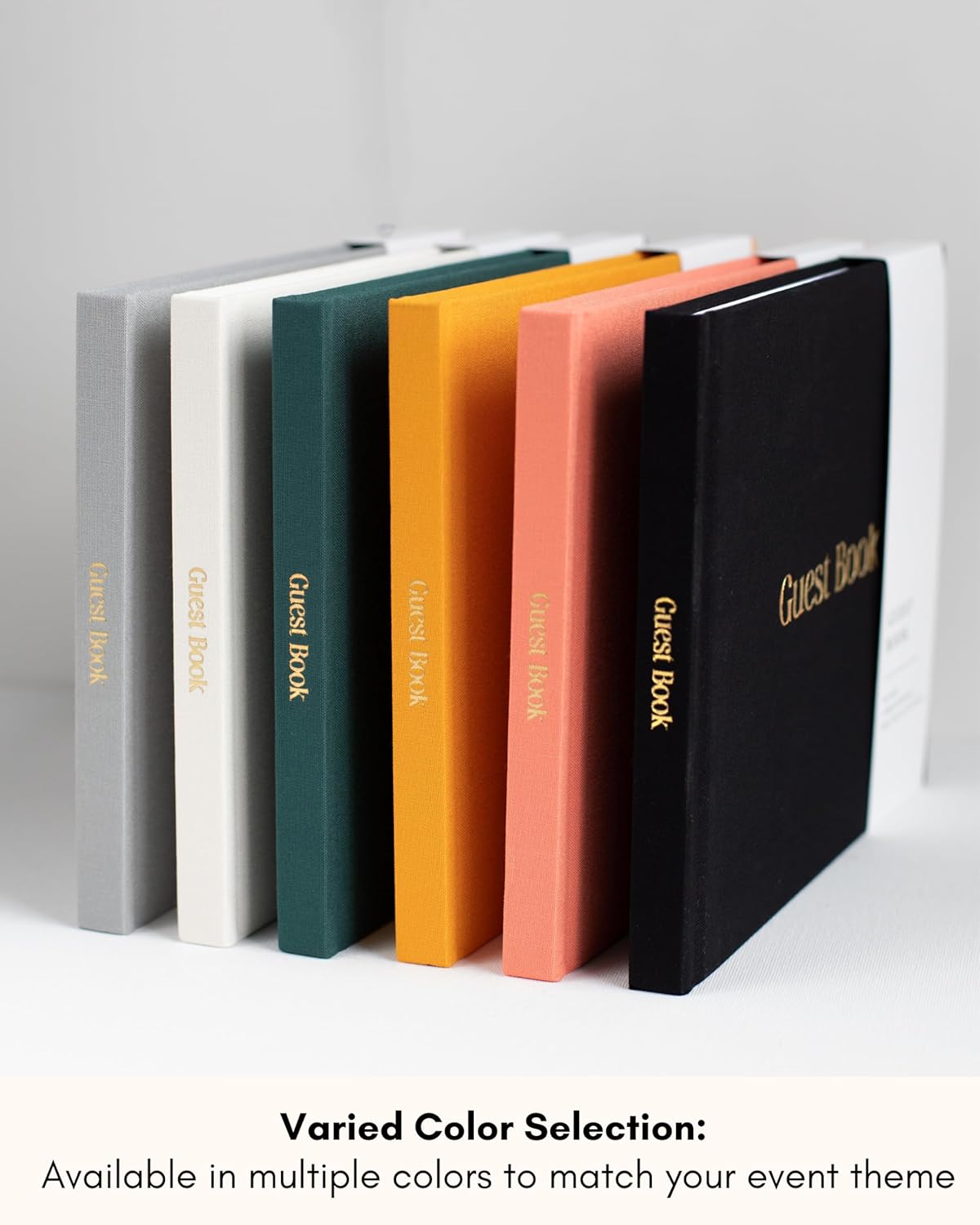 Lamare Wedding Guest Book – Elegant Guest Book for Party, Baby Shower Guest Book & Polaroid Guest Book for Wedding