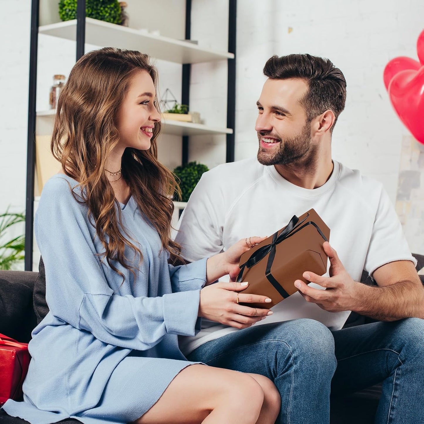 Vanhench 30"×1200" (100') Kraft Wrapping Paper Roll, Bouquet Flower Paper, Chocolate Brown Packing Paper for Wedding/Birthday/Holiday/Father's Day Gift Wrapping