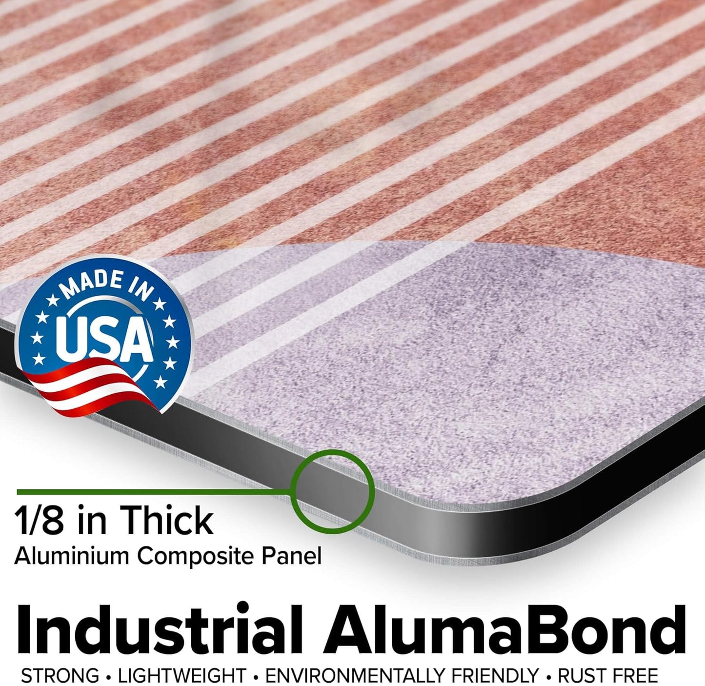 Custom Sign, Custom Street Sign, 11 Font Colors, 13 Font Styles, 4 Hole Options, 22 Sizes, 18x24 Inches, Rust Free DiBound, Fade Resistant, Made in USA by My Sign Center (Mid-Century Modern 1)