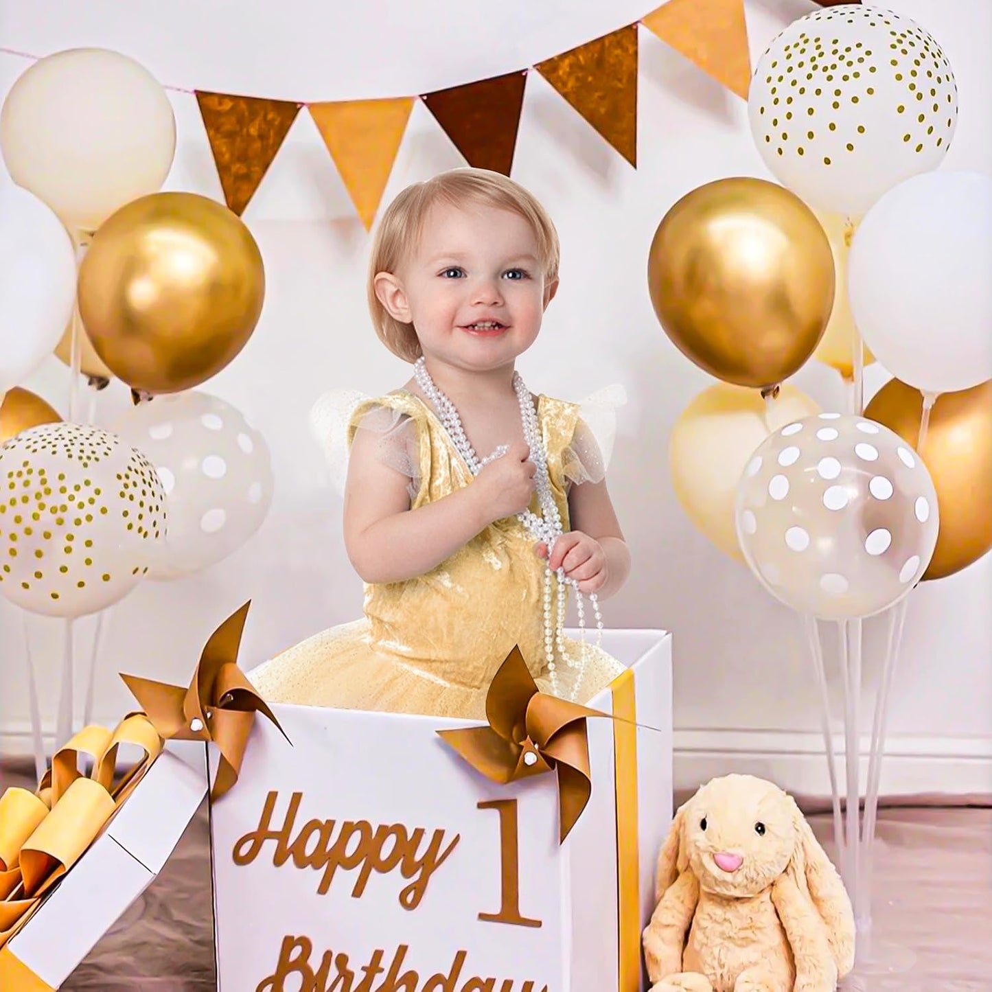 JOYYPOP 30 Sets Balloon Stand Kit, Balloon Sticks with Base Birthday Graduation Party Decorations Wedding