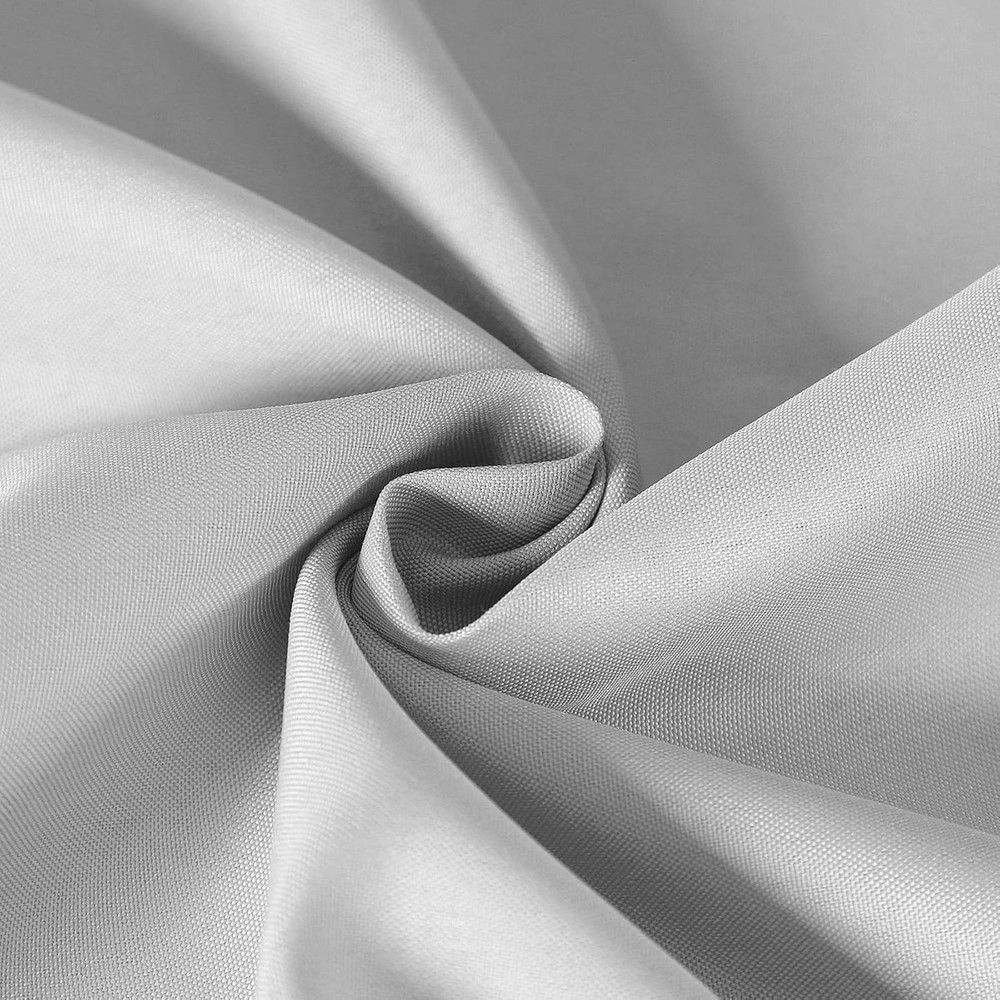 Cupuamon Square Tablecloth 70x70 inch Washable Polyester Fabric Table Cloth for Wedding Party Dining Banquet Decoration（70x70,Silver）