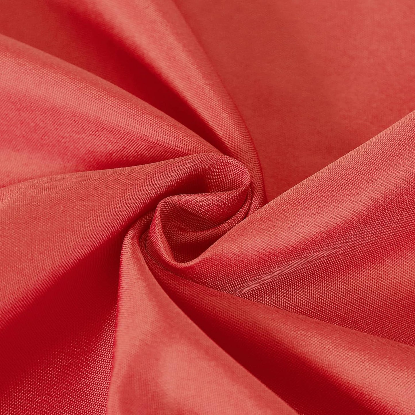 Cupuamon Square Tablecloth 90x90 inch Washable Polyester Fabric Table Cloth for Wedding Party Dining Banquet Decoration（90x90,Red）