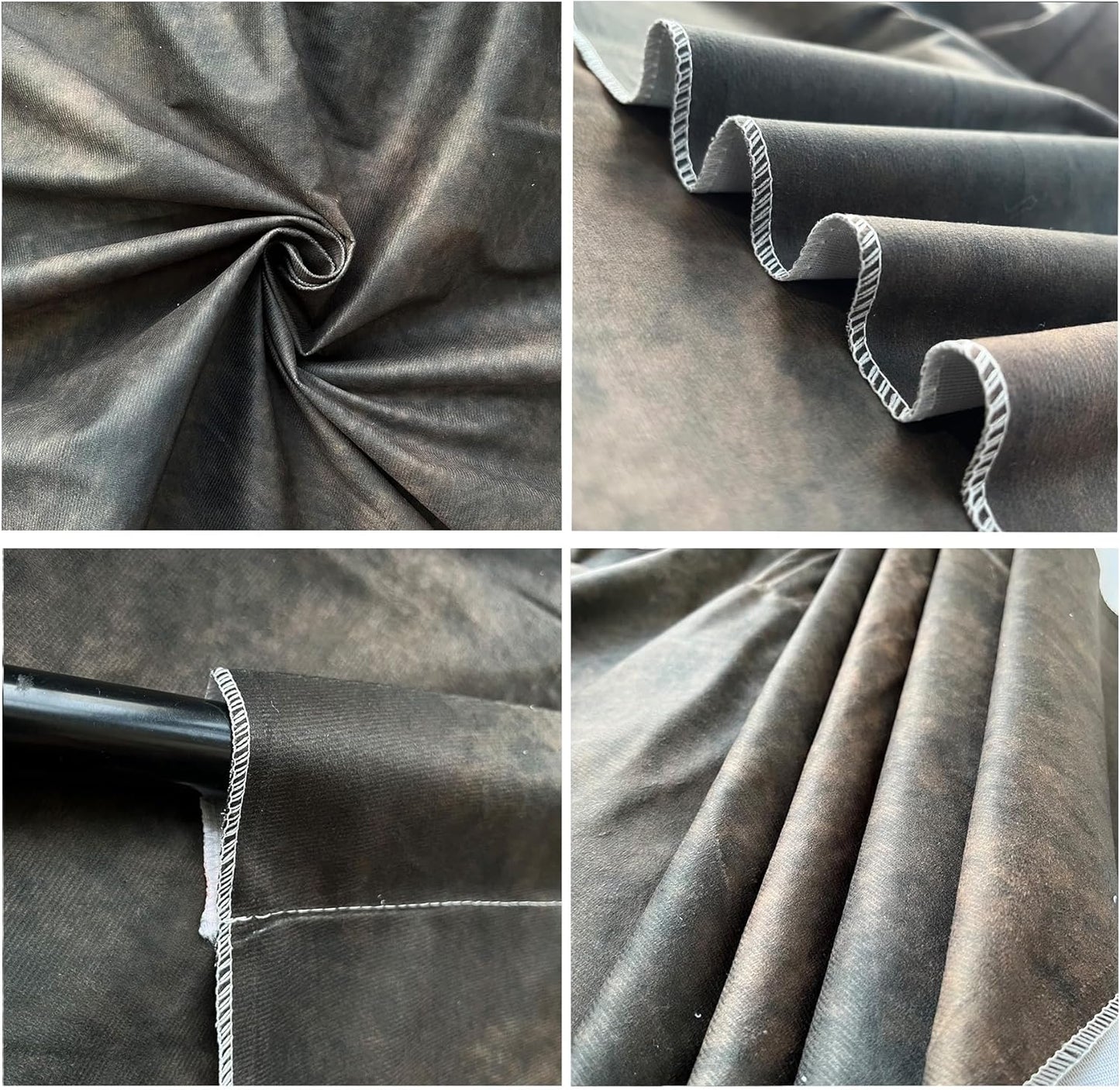 3x5ft Dark Brown Mottled Texture Photography Backdrop for Portrait Photo Studio Prop Abstract Background for Photographyer