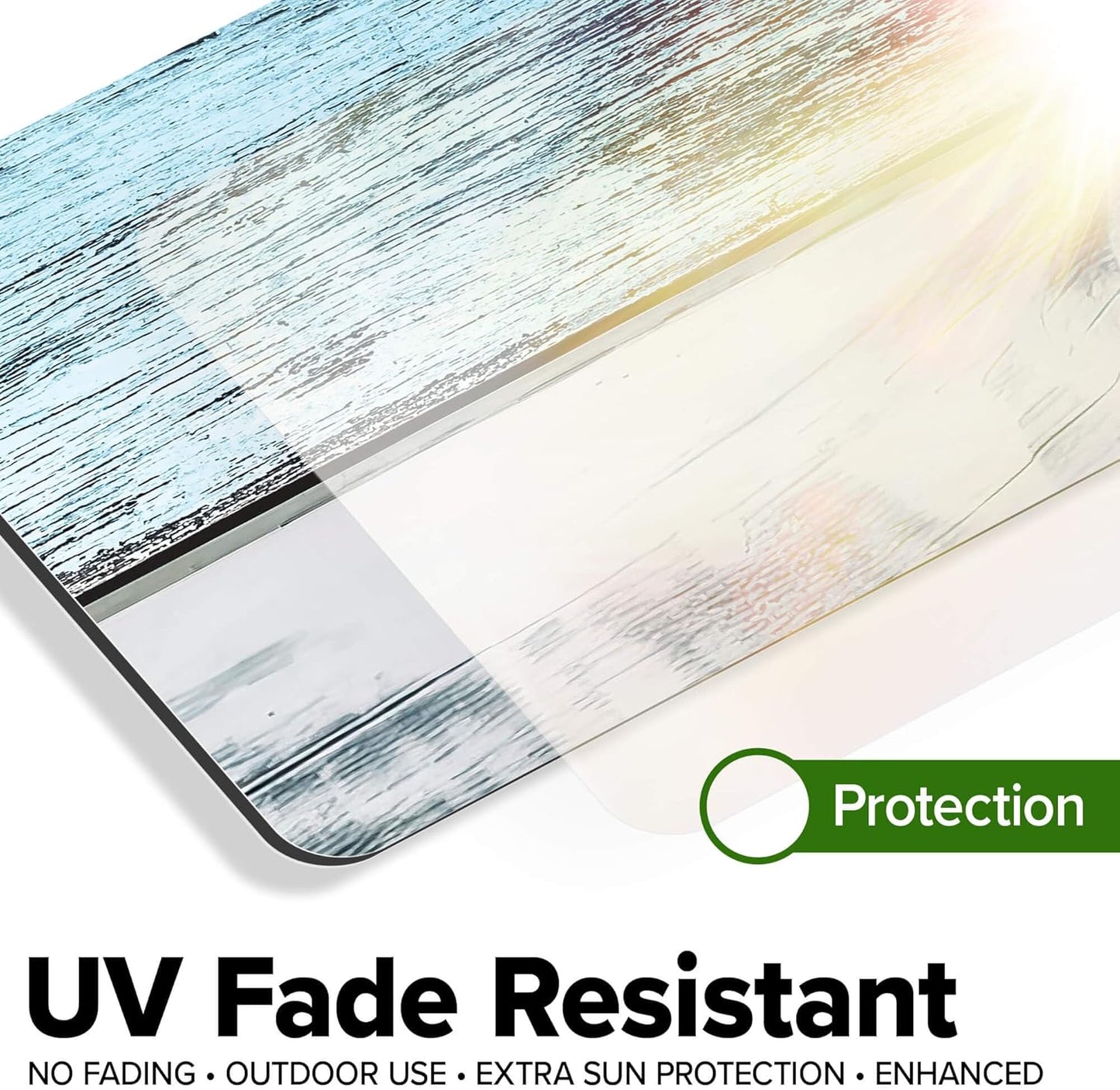 Custom Sign, Custom Street Sign, 11 Font Colors, 13 Font Styles, 4 Hole Options, 22 Sizes, 6x36 Inches, Rust Free DiBound, Fade Resistant, Made in USA by My Sign Center (Coastal)