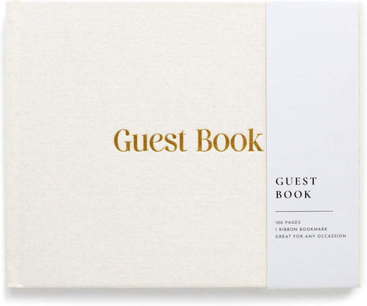 Lamare Wedding Guest Book – Elegant Guest Book for Party, Baby Shower Guest Book & Polaroid Guest Book for Wedding