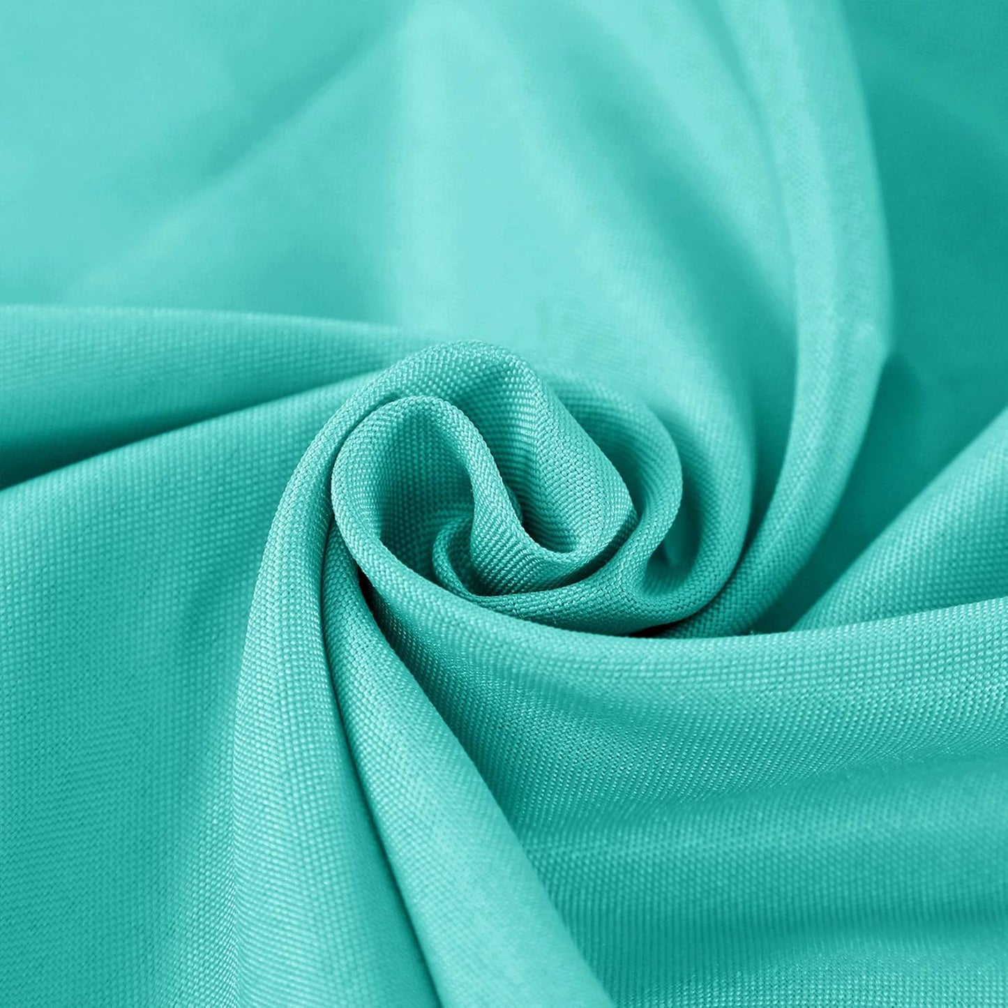 90 inch Round Tablecloth Washable Polyester Table Cloth Decorative Table Cover for Wedding Party Dining Banquet（90 inch,Turquoise）…