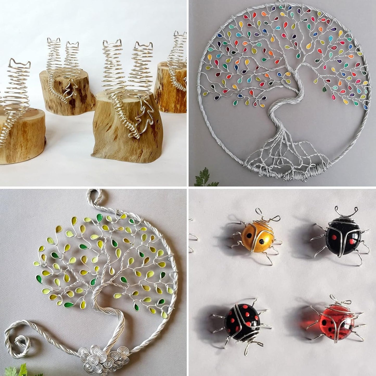 164FT Jewelry Wire 22 Gauge Tarnish-Resistant Copper Beading Wires Roll Bulk for DIY Crafts Jewelry Making, Silver Wire