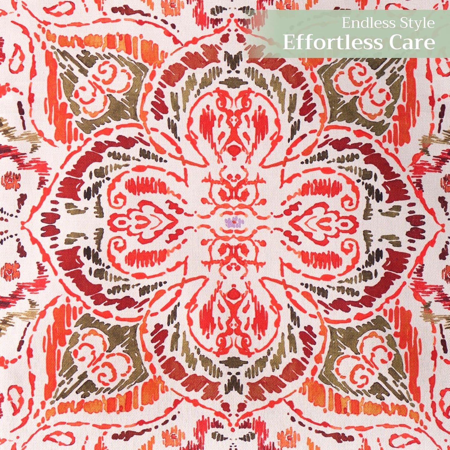 Maison d' Hermine Table Runner 100% Cotton Single Layer Table Runners 72 inches Long for Thanksgiving Christmas Decorations Home Kitchen Dining Party Wedding (Damask, 14.5" x 72")