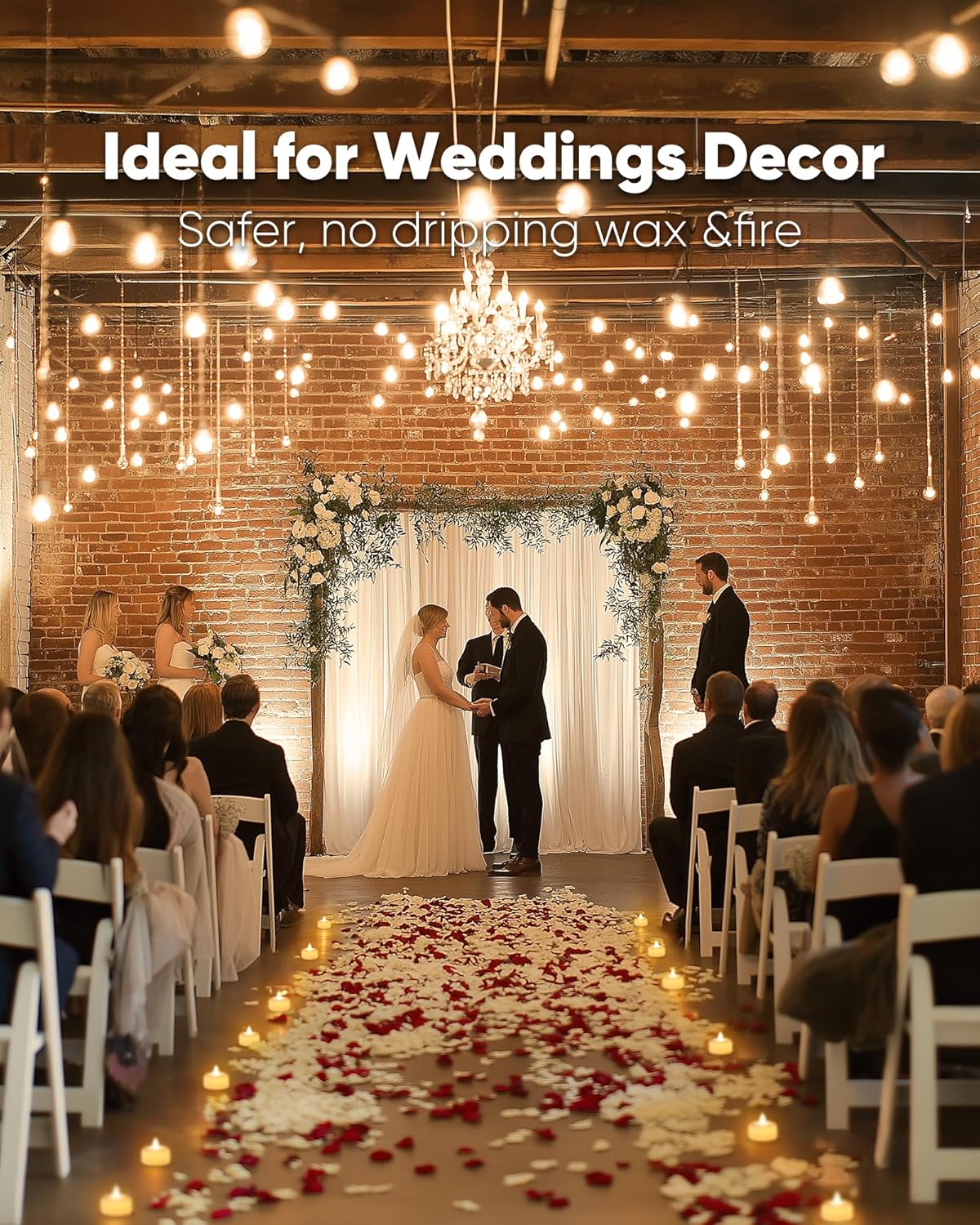 Amagic 12 Pack Remote Candles, Tea Lights with Timer, 400+Hours Flickering Flameless Battery Operated LED TeaLights Candles with Remote for Table Centerpieces, Home Decor, Wedding, Party (White)