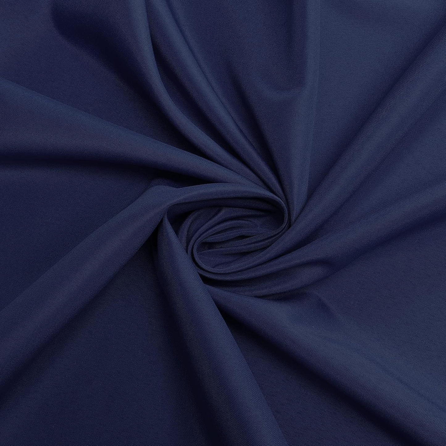 sancua Round Tablecloth - 108 Inch - Water Resistant Spill Proof Washable Polyester Table Cloth Decorative Fabric Table Cover for Dining Tables, Buffet Parties and Camping, Navy