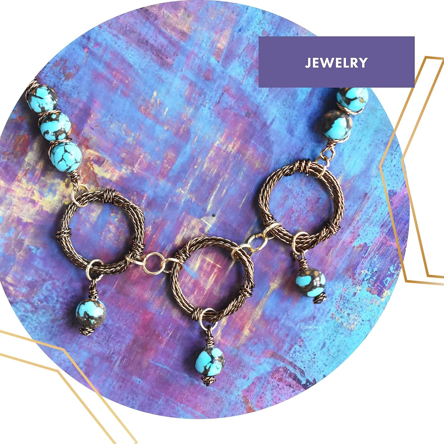 Artistic Wire, 20 Gauge / .81 mm Silver Plated Tarnish Resistant Colored Copper Craft Wire, Round Twist, Silver Plated Rose Gold Color, 3 yd / 2.7 m