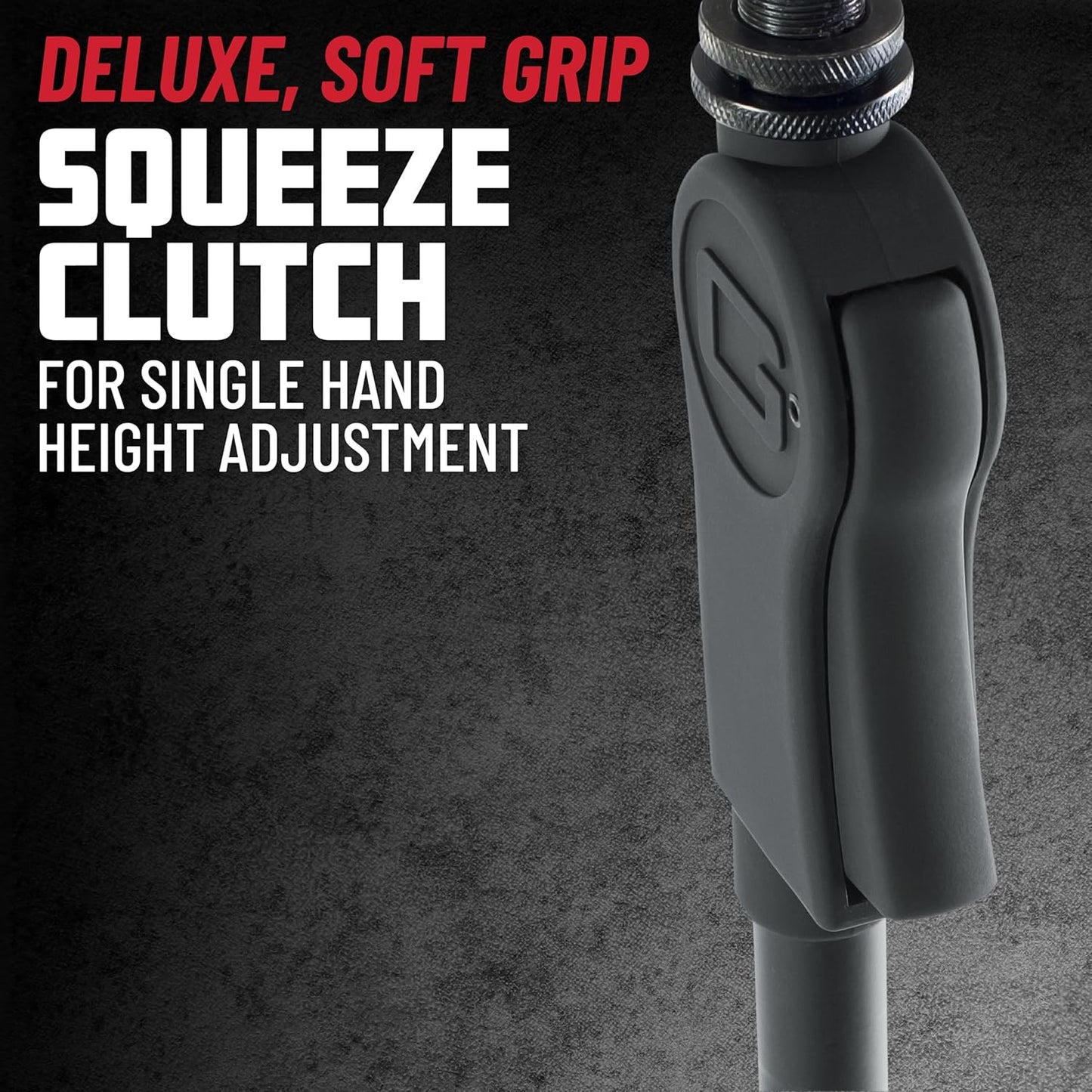 Gator Frameworks Deluxe Tripod Microphone Stand with Clutch Height Adjustment and Single Section Boom Arm (GFW-MIC-2110)