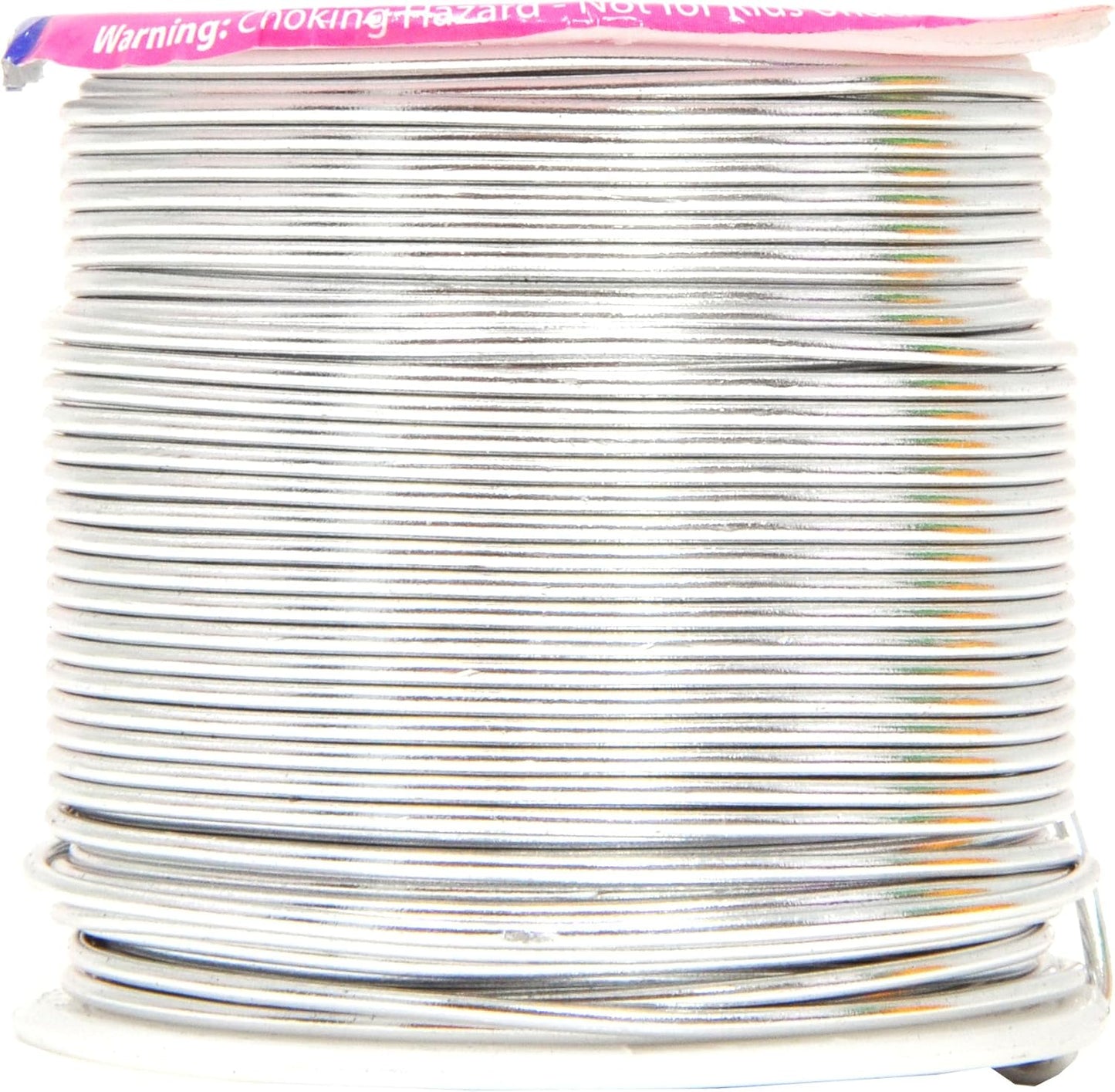 Mandala Crafts 16 Gauge Anodized Aluminum Craft Wire for Jewelry Making – 390 FT Colored Flexible Silver Black Wire - Bendable for Bonsai Armature Crafting Sculpting