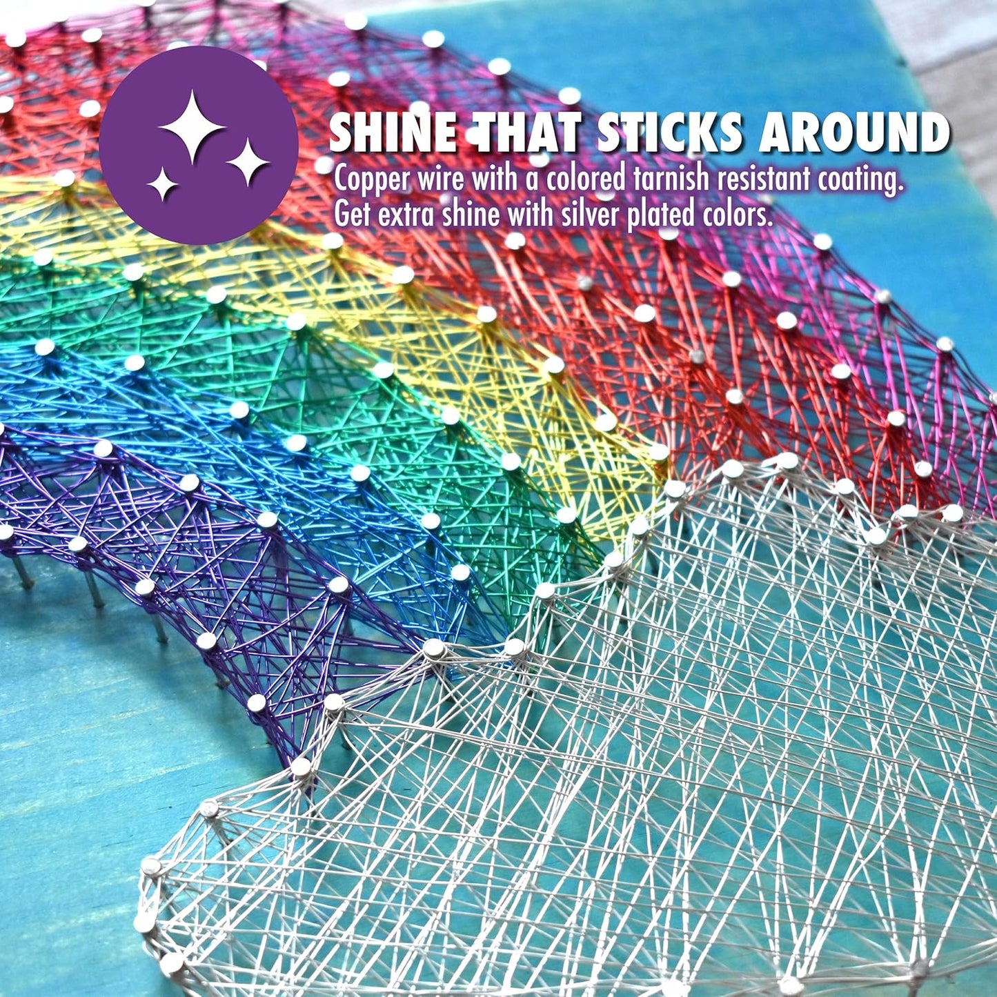 Artistic Wire, 18 Gauge Silver Plated Tarnish Resistant Colored Copper Craft Wire, Tangerine, 20 ft