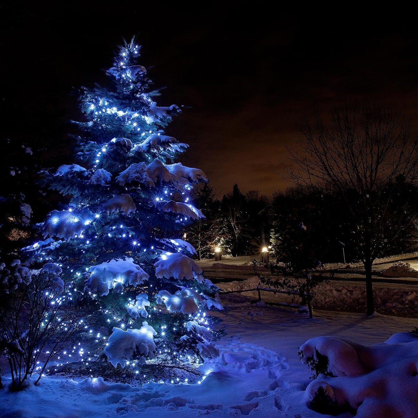 100 LED Christmas String Lights, 39FT Indoor Lights Plug-in with 8 Modes & Timer & Memory Function, Waterproof Christmas Lights Outdoor for Holiday Party Christmas Tree Decor