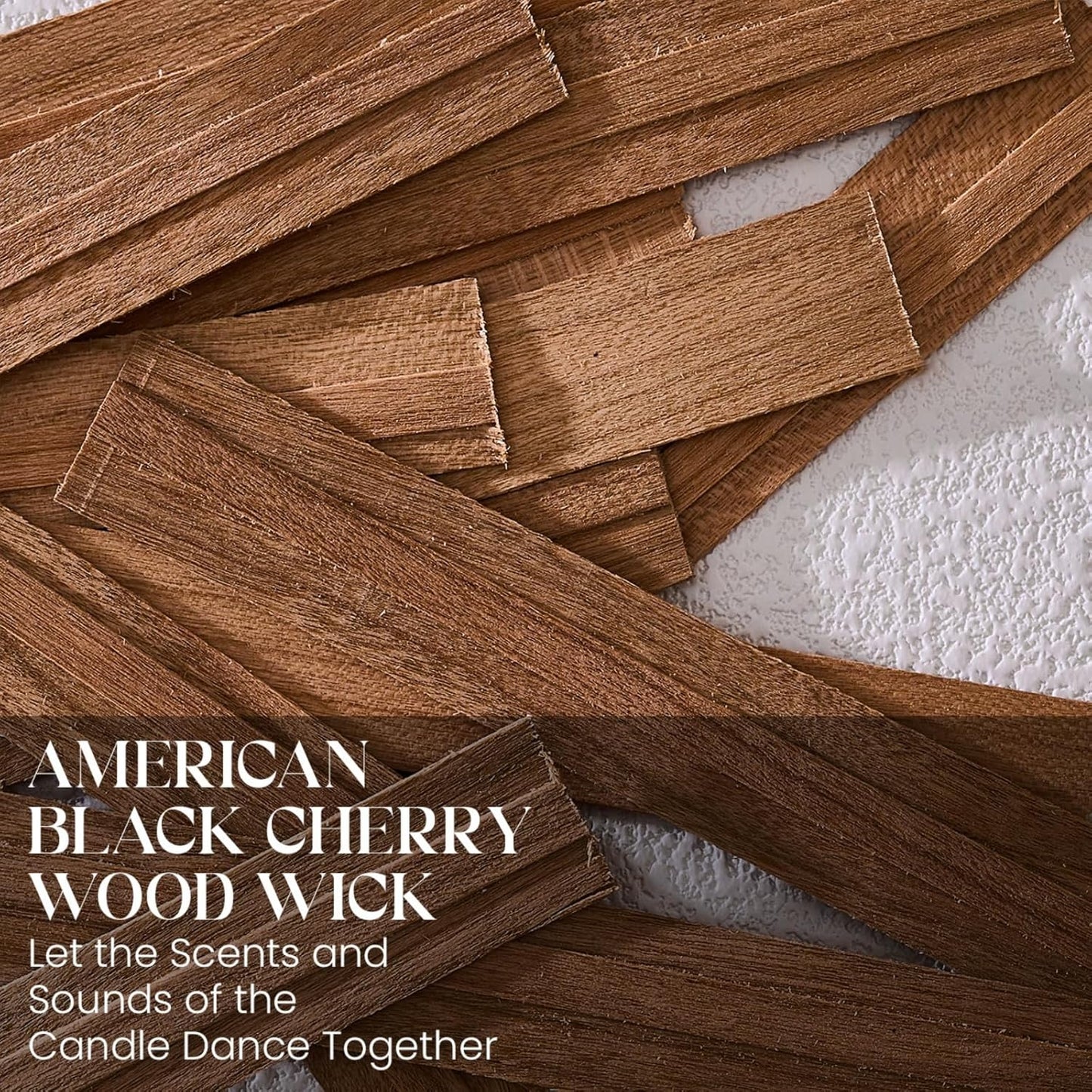 M&SENSE 16.6oz Natural Soy Large Jar Candle with Wooden Wick | Moonlight Tuberose Scent | 95-Hour Burn & Long-Lasting Burn | Housewarming Gift for Men and Women