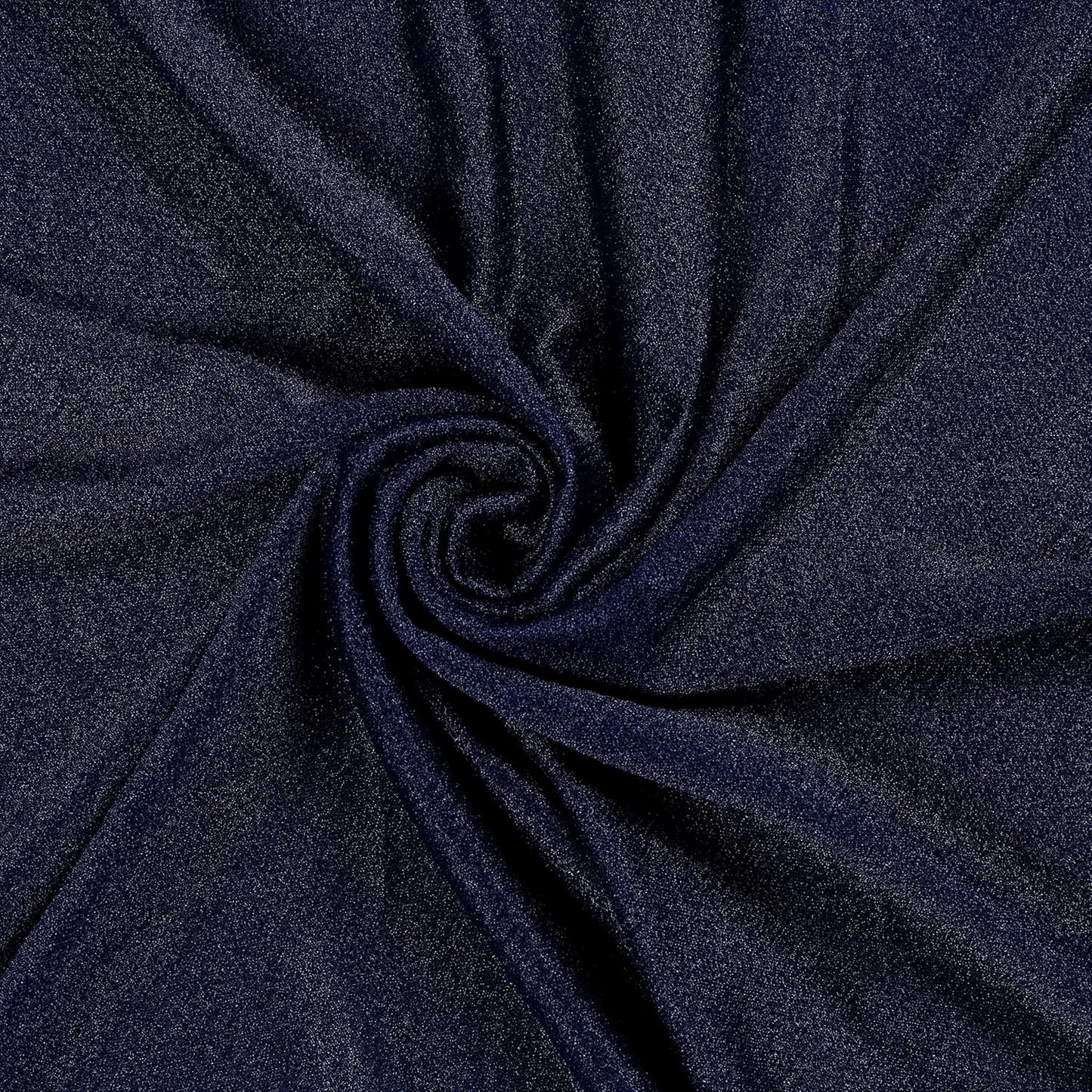 VDS Pack of 4 Panel (30 Inch X 20 Feet) Wedding Arch Draping Fabric Sheer Chiffon Fabric Drapery for Wedding Ceremony Reception Swag Backdrop Canopy Chuppah ARBO Altars Decoration (Navy Blue)