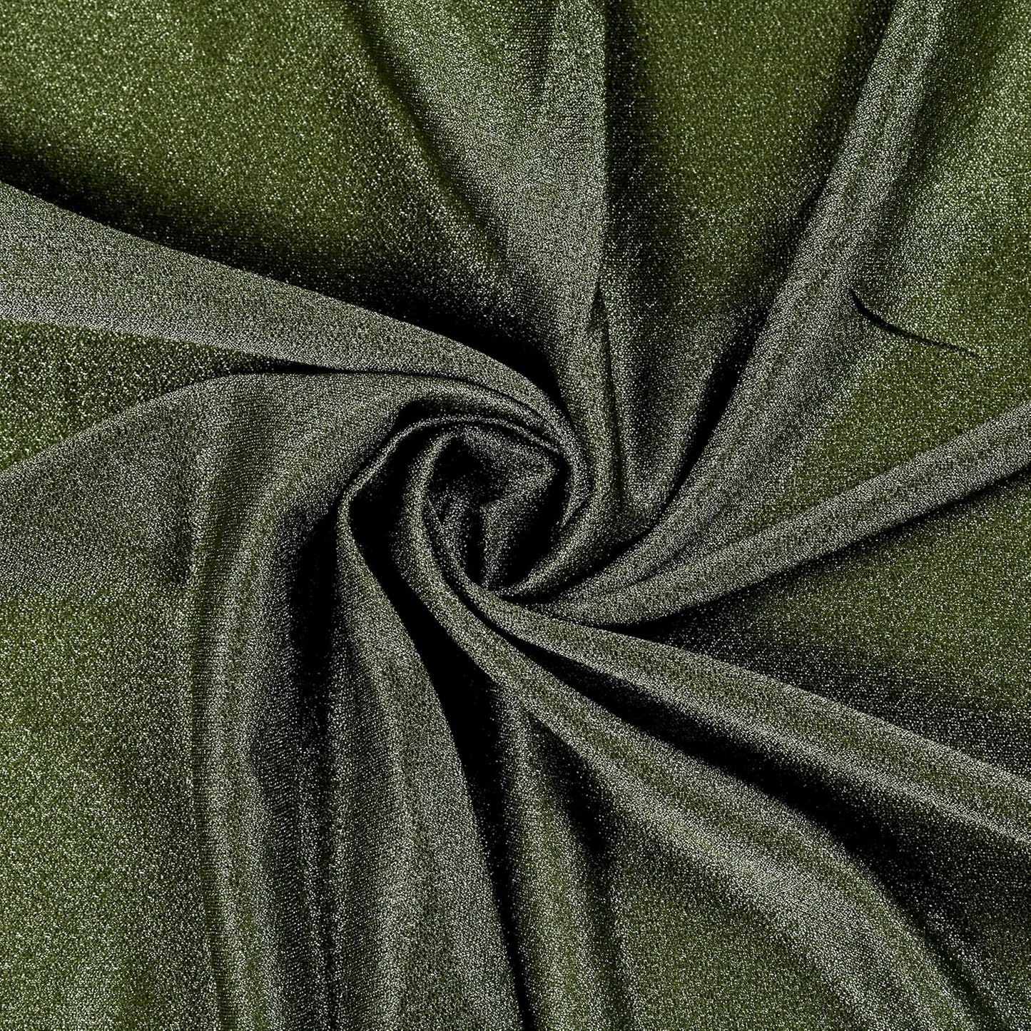 VDS Pack of 2 Panel (30 Inch X 40 Feet) Wedding Arch Draping Fabric Sheer Chiffon Fabric Drapery for Wedding Ceremony Reception Swag Backdrop Canopy Chuppah ARBO Altars Decoration (Olive)