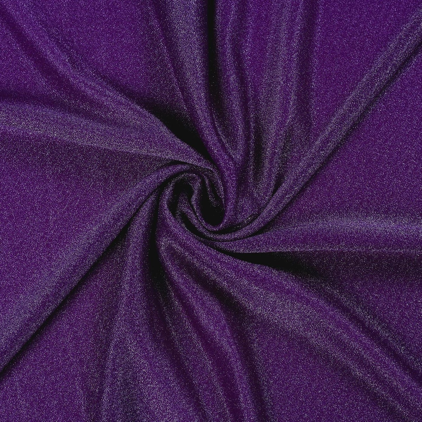 VDS Pack of 2 Panel (30 Inch X 50 Feet) Wedding Arch Draping Fabric Sheer Chiffon Fabric Drapery for Wedding Ceremony Reception Swag Backdrop Canopy Chuppah ARBO Altars Decoration (Purple)