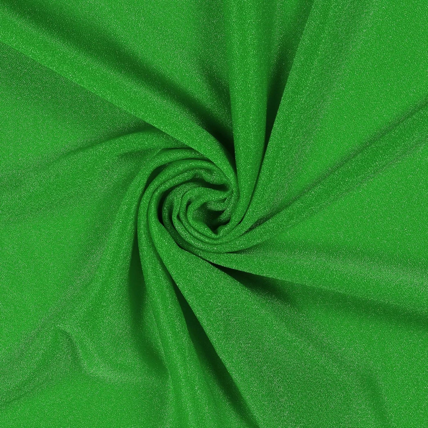 VDS Pack of 2 Panel (30 Inch X 30 Feet) Wedding Arch Draping Fabric Sheer Chiffon Fabric Drapery for Wedding Ceremony Reception Swag Backdrop Canopy Chuppah ARBO Altars Decoration (Green)